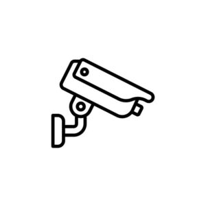 CCTV icon in vector. Logotype